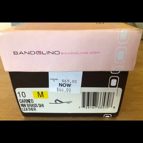 Bandolino Sandals ~ Brass tones, Women’s size 10 - Picture 5 of 5